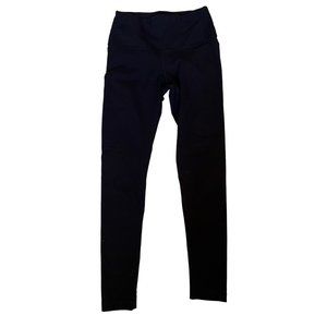 90 Degree Black Full Length Leggings Women's Size Medium Workout Pants Womens